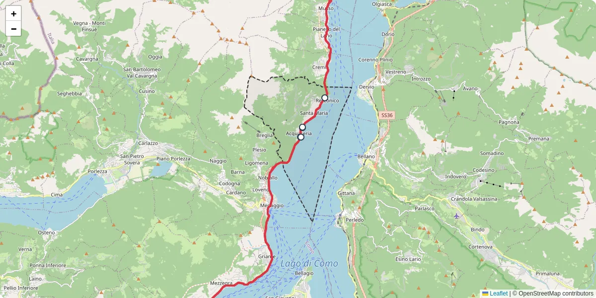 Mappa dettagliata del trasporto pubblico a San Siro con linee autobus, tram e collegamenti