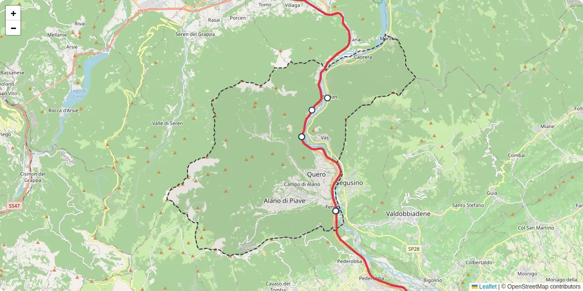 Mappa dettagliata del trasporto pubblico a Setteville con linee autobus, tram e collegamenti
