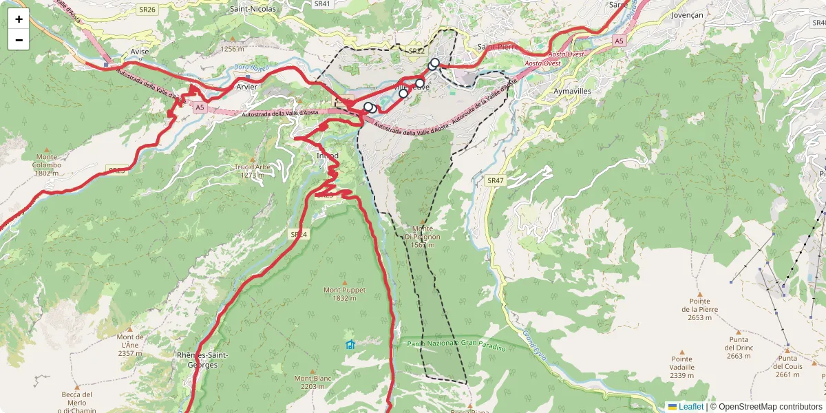 Mappa dettagliata del trasporto pubblico a Villeneuve con linee autobus, tram e collegamenti